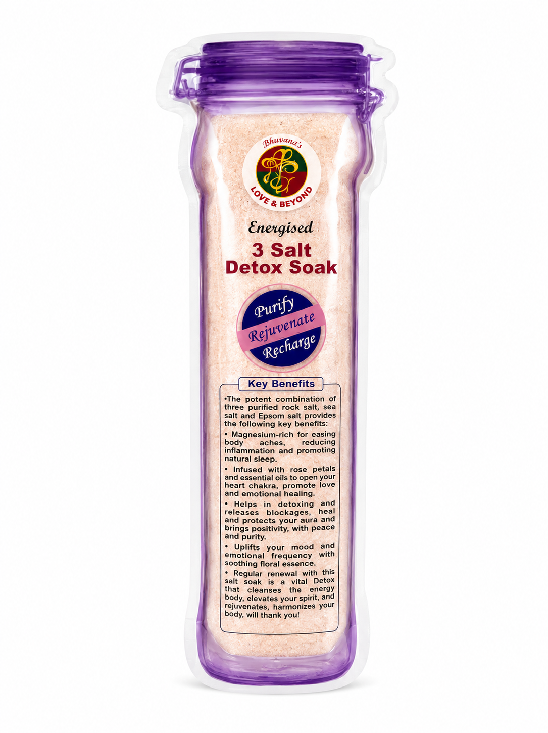 Energised 3 Salt Detox Soak