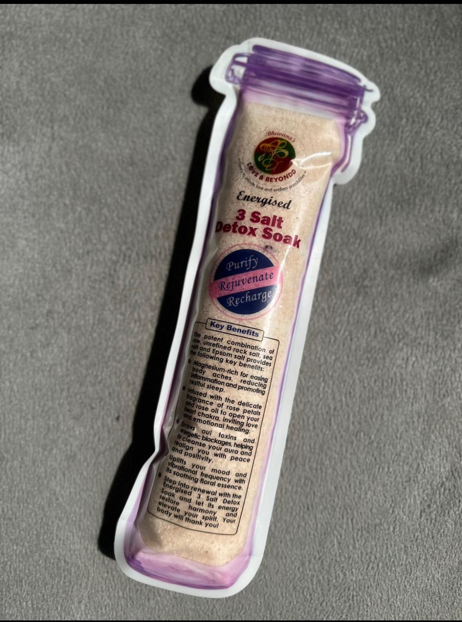 Energised 3 Salt Detox Soak