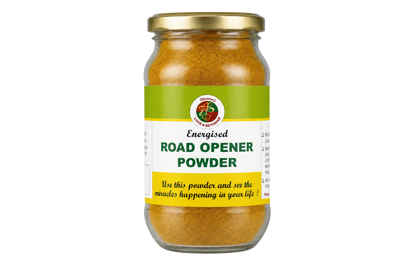 Road Opener Powder
